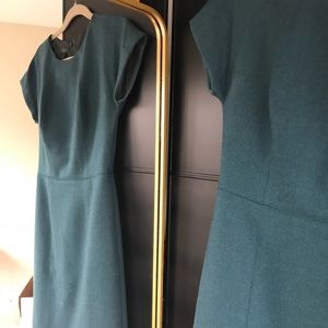Jcrew double serge wool dress